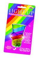 Rainbow Boob Light Up Flashing LGBT Bachelorette Party Shot Glass Necklace